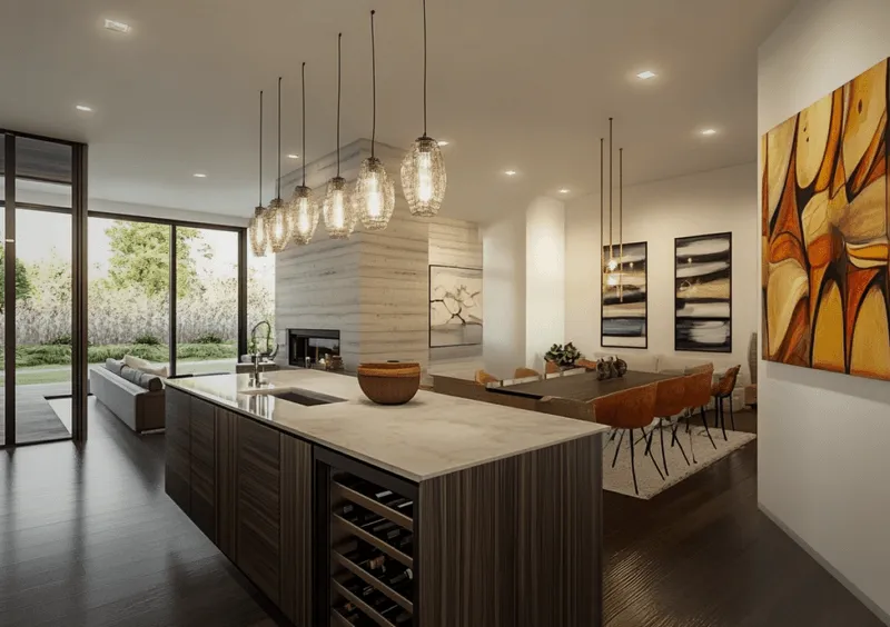 Close up of two people analyzing pricing data